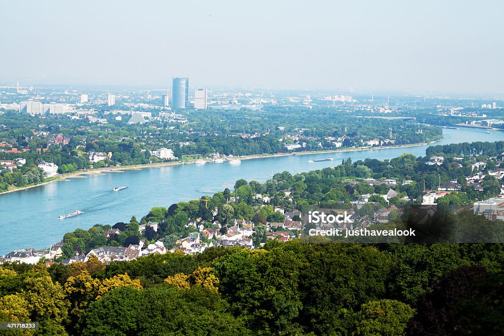 Königswinter até de Bona - Foto de stock de Bonn royalty-free