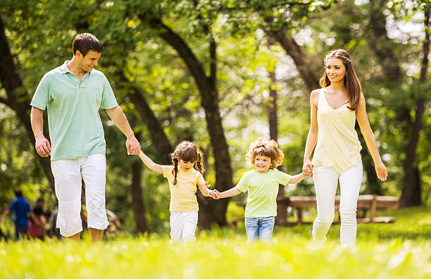 istock Family moment in nature. 471718687