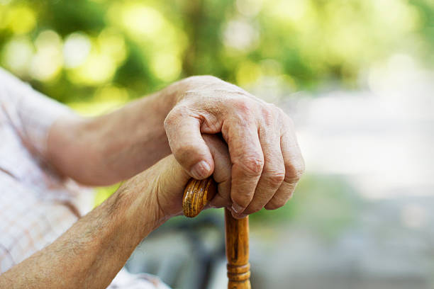 istock Senior man in the park 471718875