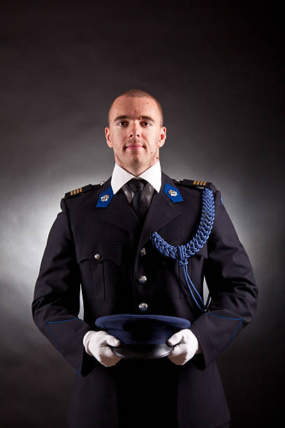istock elegant soldier wearing uniform 471718929