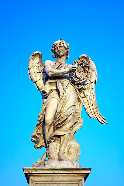 istock Angel with the Crown of Thorns, Rome, It 471719517