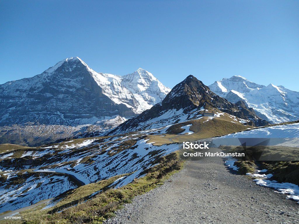 Bernese montagne delle Alpi in Svizzera-XL - Foto stock royalty-free di Jungfrau