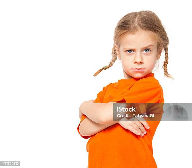 Little Girl Stock Photo - Download Image Now - Child, Mischief, Anger