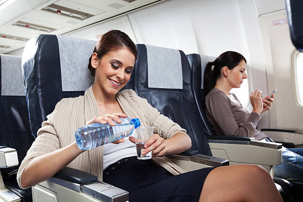 Drink in plane Stock Photos, Royalty Free Drink in plane Images