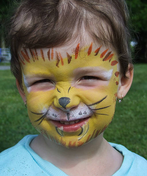 istock Face Paint, Kids, Child Painting Makeup, Celebration 471720709