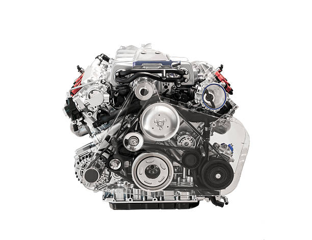 Car engine stock photo