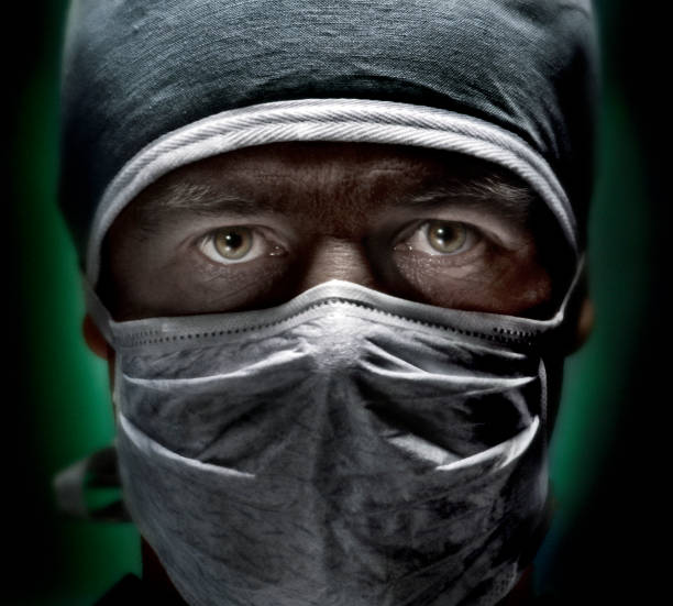 serious doctor portrait