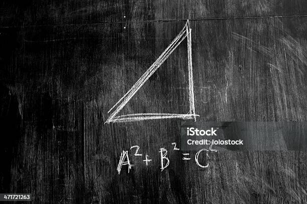 Pythagorean Theorem 黒板に - ピタゴラスのストックフォトや画像を多数ご用意 - ピタゴラス, 三角形, 数学