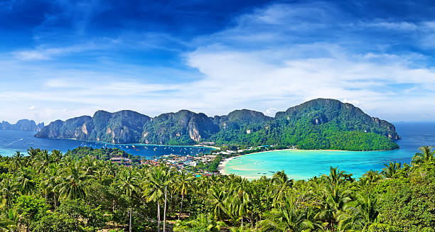 istock Panorama of Phi-Phi island, Krabi Province, Thailand 471721342
