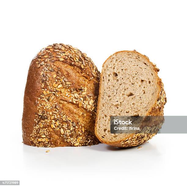 Całe Ziarna Chleba - zdjęcia stockowe i więcej obrazów Bez ludzi - Bez ludzi, Białe tło, Bochenek chleba