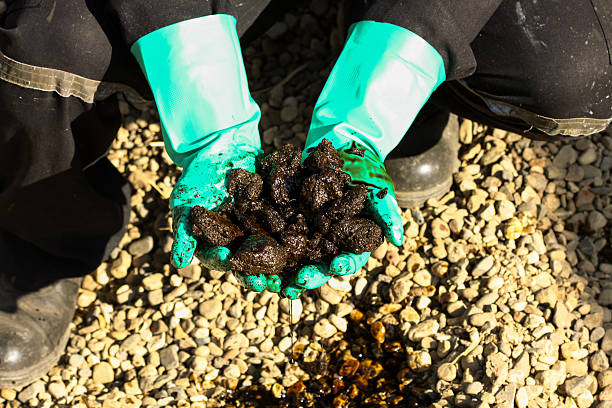 istock Oil sands development from an oil drilling district. 471722272