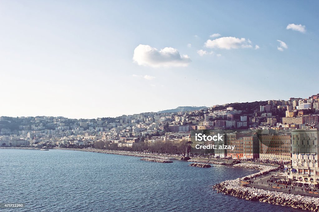 Panorama of Naples. Naples - Italy Stock Photo