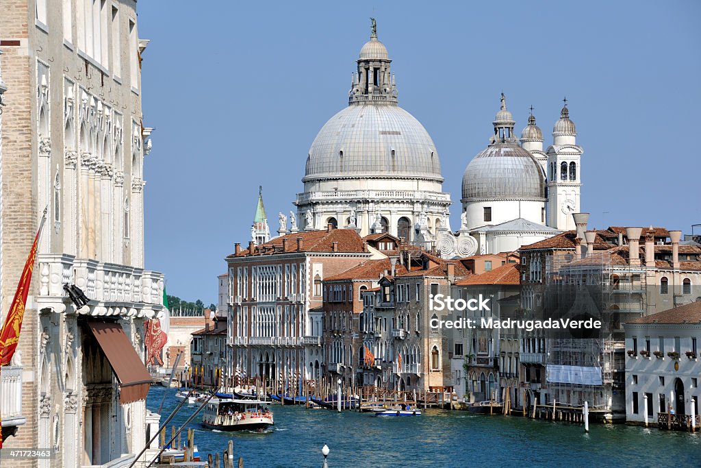 Canais de Veneza, Itália - Foto de stock de Arquitetura royalty-free