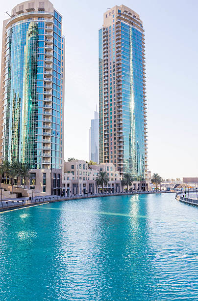 istock Downtown Dubai on a clear summer day 471726348
