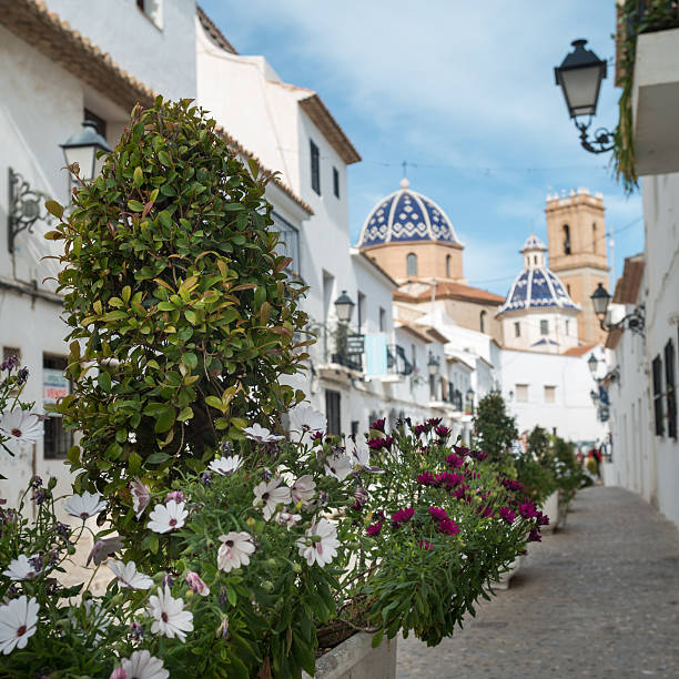 The Altea village in the Costa Blanca, Alicante province,Spain