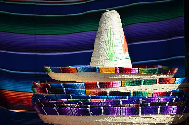 istock Mexican sombrero hats 471726584