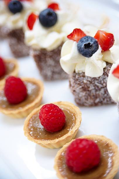 istock Small Raspberry Topped Gypsy Tarts 471727275