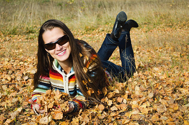 istock The beautiful girl on autumn walk 471731086