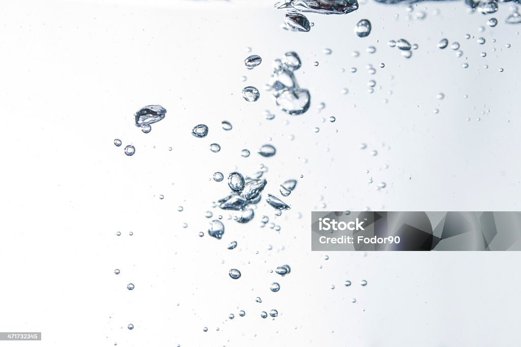 Bolle in acqua - Foto stock royalty-free di Acqua