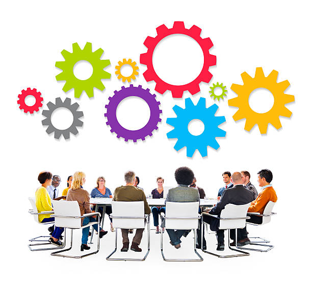 istock Teamwork of Multiethnic People in a Meeting 471732696