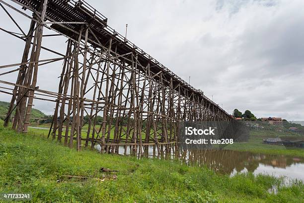 Drewniane Mon Most W Tajlandii - zdjęcia stockowe i więcej obrazów Aranżować - Aranżować, Azja, Bez ludzi