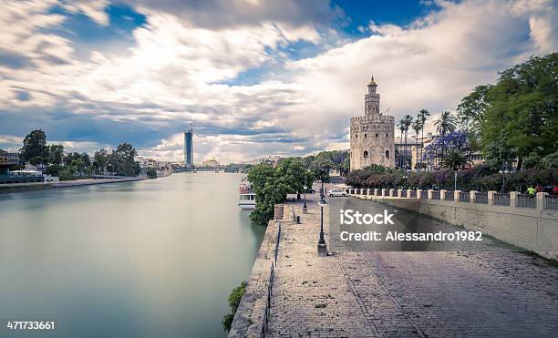 Sevilla Landschaft Stockfoto und mehr Bilder von Architektur - Architektur, Fotografie, Horizontal