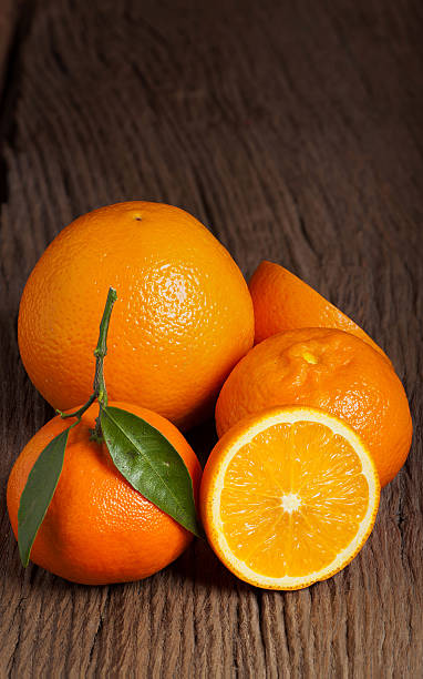 新鮮なオレンジのフルーツ ストックフォト