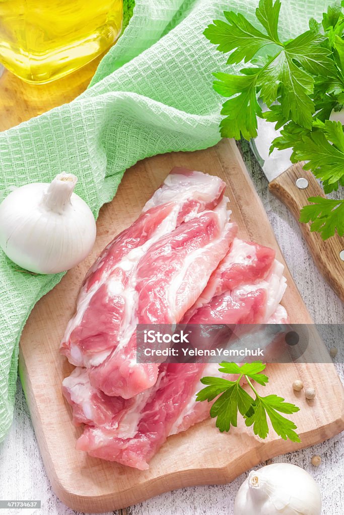 Carne cruda - Foto stock royalty-free di Ambientazione interna