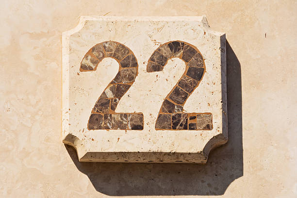 istock Image of the house number 22 471735280