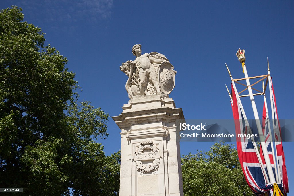 The Mall em Londres, Inglaterra - Foto de stock de Arquitetura royalty-free