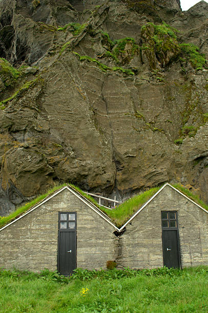 istock Abandoned traditional Icelandic house covered with turff, Iceland 471735769