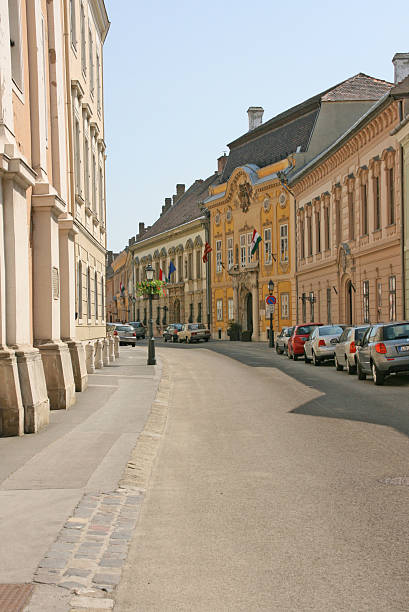istock Street in castle hill, budapest, Hungary 471736111