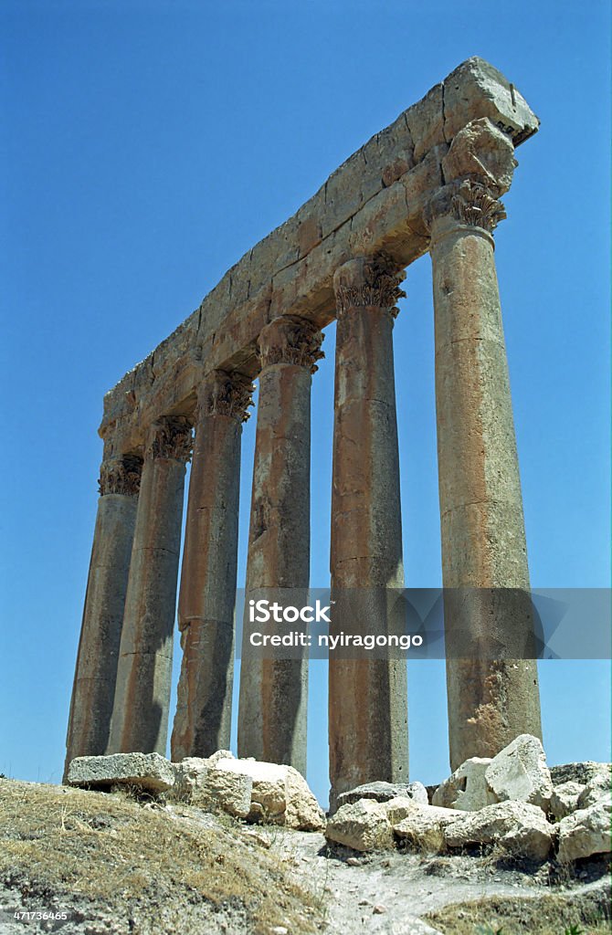 Ruínas, Baalbeck, Líbano - Royalty-free Afrodite - Deusa grega Foto de stock