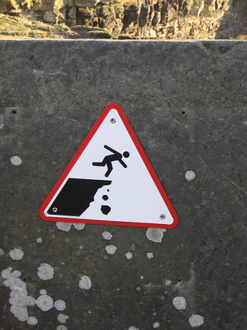 Amusing sign near the Cliffs of Moher, County Clare, Ireland