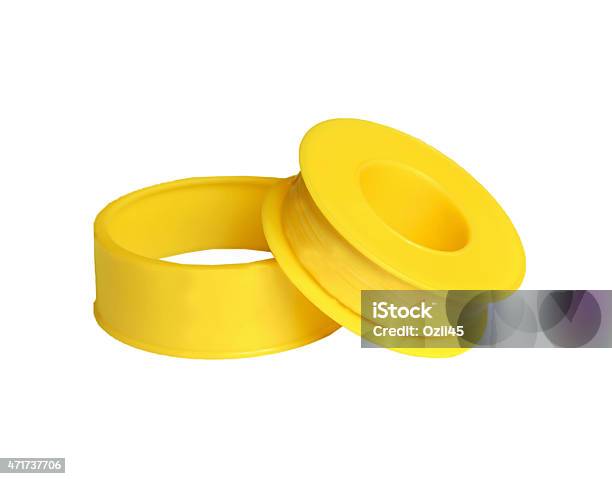 Tape Fum Stock Photo - Download Image Now - 2015, Circle, Construction Industry