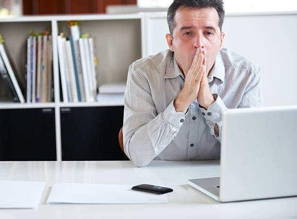 istock Exhaustion in the workplace 471738283