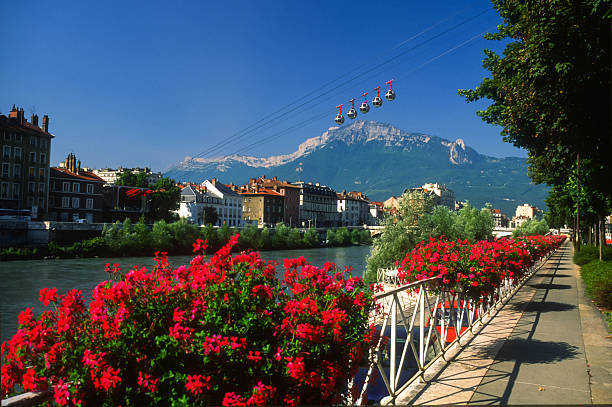 Grenoble stock photo