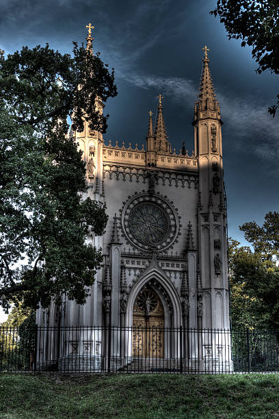 istock Church in Alexander Park cloudy 471739737