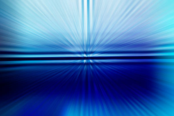 istock Abstract, photographic effects background. Blue hues, lines, zoom. 471740172