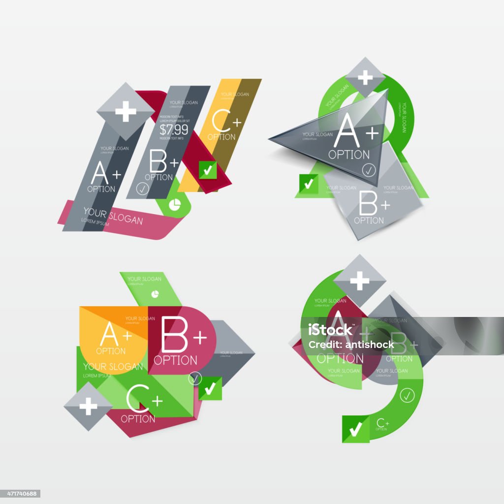 Paper Romm Graphic Paper Graphics Infographic Web Layouts Stock Illustration - Download ...