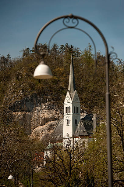 istock Church in Bled, Slovenia 471740784