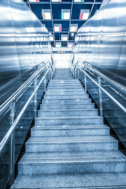 istock upward stairs in subway station 471740848