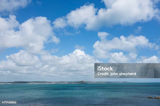 Penzance Stockfoto und mehr Bilder von Berg St. Michael's Mount - Berg St. Michael's Mount, Blau, Cornwall - England
