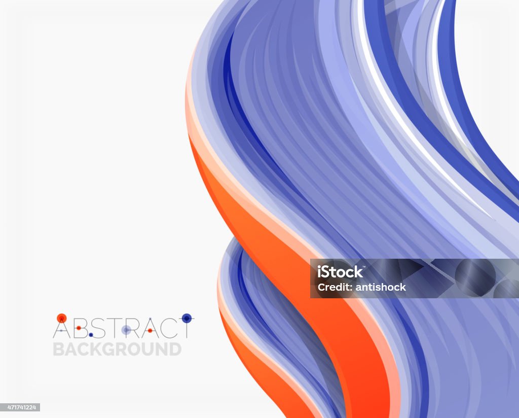 Solid Wave Background Abstract Realistic Solid Wave Background Stock Illustration - Download ...