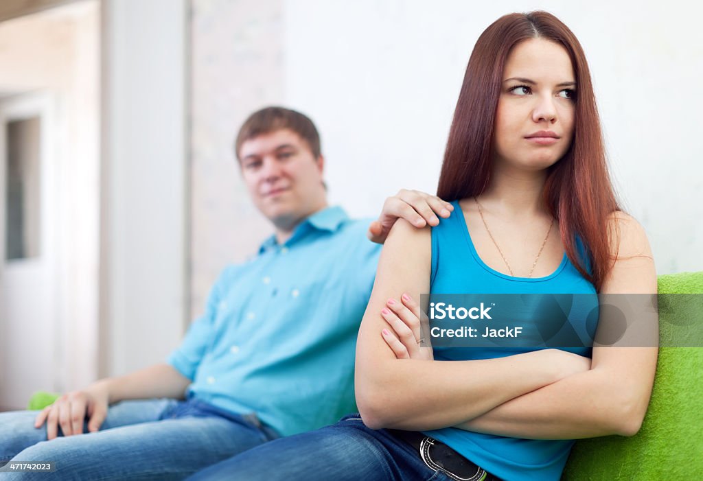 Casal tendo problemas - Foto de stock de Abuso royalty-free