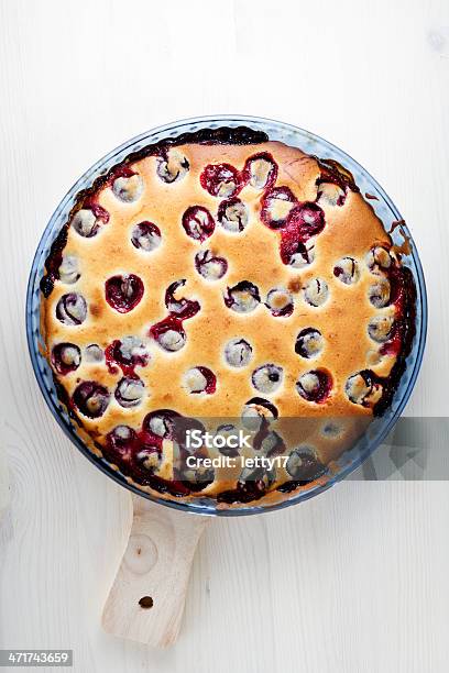 Cherry Tart Stock Photo - Download Image Now - Clafoutis, Cherry, Cherry Tart