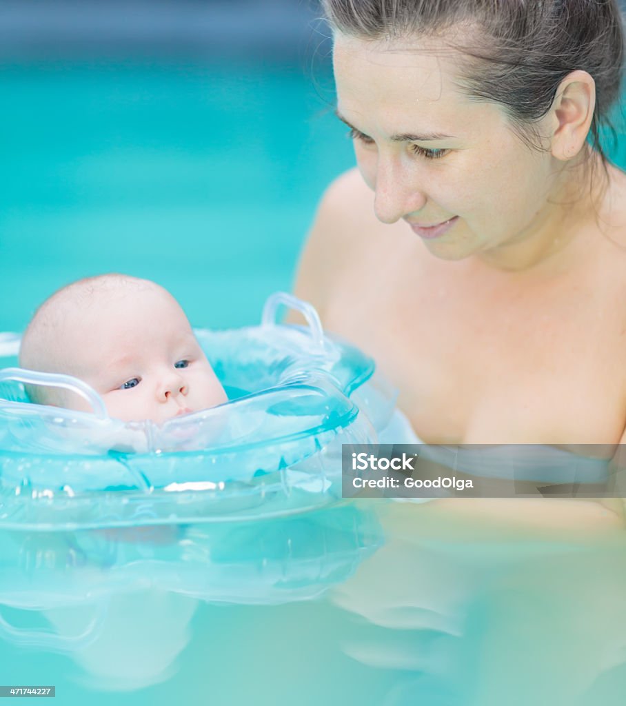 Baby und Mutter - Lizenzfrei Aktiver Lebensstil Stock-Foto