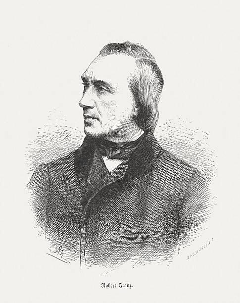 istock Robert Franz (1815-1892), German composer, wood engraving, published in 1873 471745474