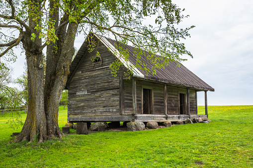 A small shed in Lithuania.