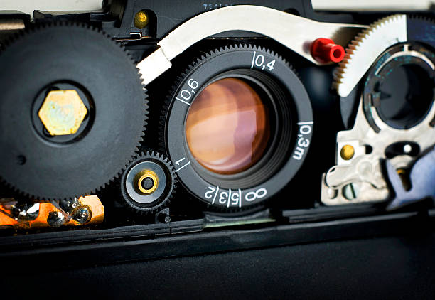 istock Vintage camera repair Polaroid SX-70 471745941